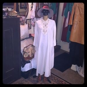 Vintage Long Gauze Dress